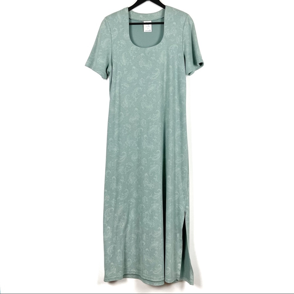 Vintage Weekenders Seafoam Green Maxi Dress